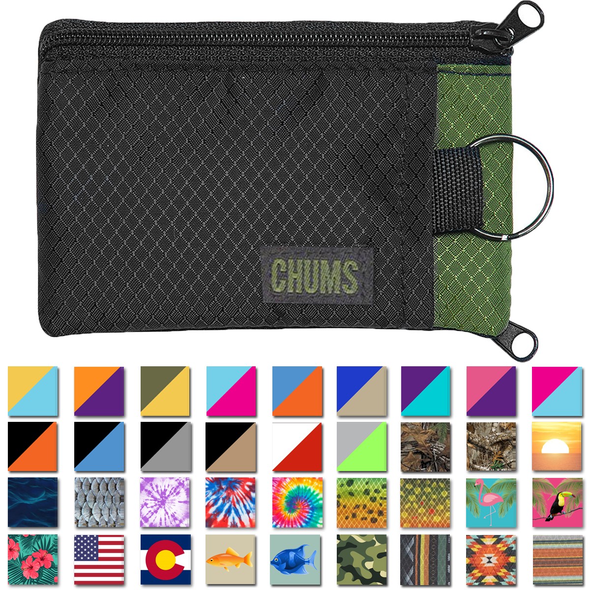 美品 レア TEATORA wallet shorts submariner Chums Surfshorts Compact Rip-Stop Nylon Wallet - Ocean Blue