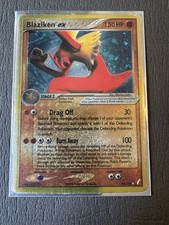 Pokémon TCG Blaziken EX Holo Ultra Rare Card 90/100 - Read Description 