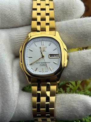 Rare Vintage Seiko Superior SKZ035  Whirlpool  Automatic Men's Watch   Day/Date