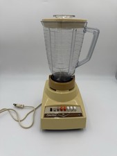 OSTERIZER Vintage Blender With Plastic Pitcher Made In USA TESTED