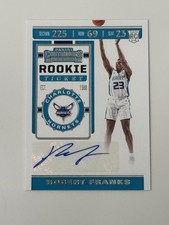2019-20 Panini Contenders Playoff Ticket Autographs #161 Robert Franks Charlotte