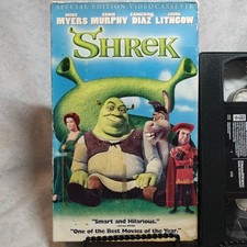 Shrek VHS 2001 Special Edition Big Box