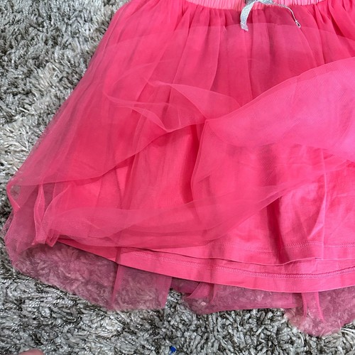 NWT Crewcuts Pink Netted Tulle Tutu Skirt Pull On Girls XL Extra Large 12 14 - Picture 4 of 8