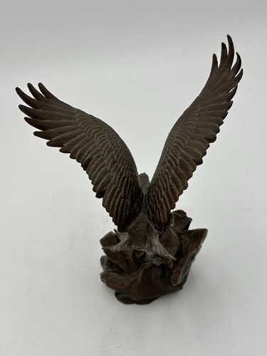 Franklin Mint Flügel des Ruhms massive Bronze Adler Skulptur Ronald Van Ruyckevelt - Bild 19 von 21