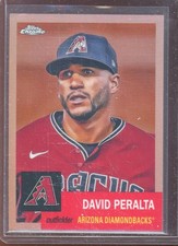 David Peralta 2022 Topps Chrome Platinum Rose Gold Refractor #119 (45/75)
