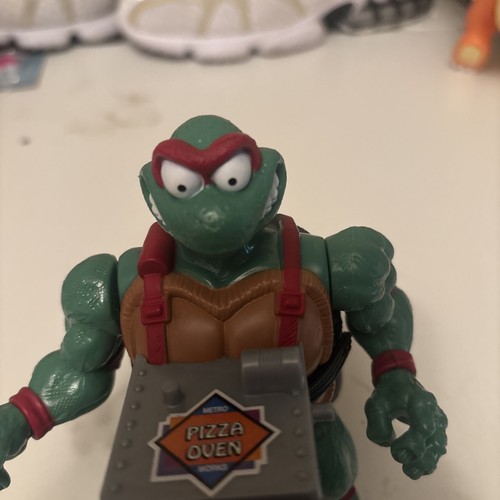 TMNT 1993 Pizza Tossin' Raph Teenage Mutant Ninja Turtles Raphael Playmates - Bild 3 von 3
