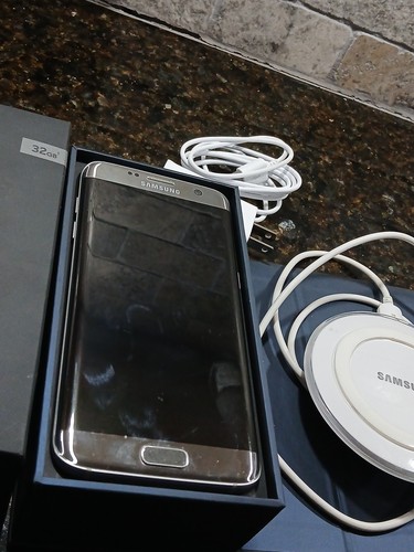 Samsung Galaxy S7 Edge - 32GB Oem BOX + 2 CHARGERS SM-G935VSA SILVER (Verizon) - Picture 9 of 9