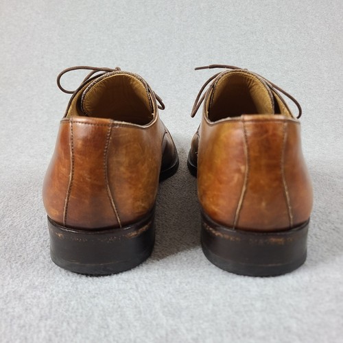 Magnanni 11323 Made In Spain Lace Up Brown Dress Shoe - Size 9.5 M - Picture 5 of 13