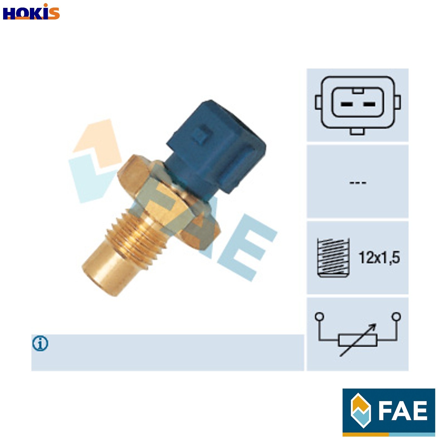 SENSOR COOLANT TEMPERATURE 33320 FOR OPEL C18SEL/18XEL X18XE 1.8L 4cyl ASTRA F