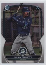 2023 Bowman Chrome Prospects Refractor 275/499 Felnin Celesten #BCP-156 10y2