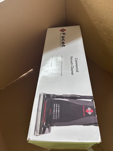 Facet Heavy Duty Commercial Upright Vacuum Cleaner CMP-3QD.CD Black - Picture 14 of 14