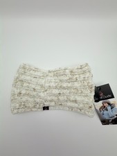 Cuddl Duds Knit Oatmeal Headband One Size Winter Cozy NWT