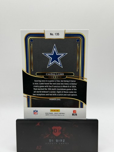 2024 Panini Select CeeDee Lamb #135 - Bild 2 von 2