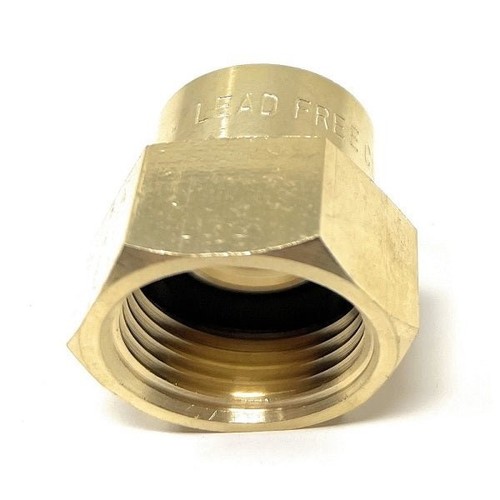Bleifreies G-Gewinde (britisch BSPP) Innengewinde auf NPT Innengewinde Adapter (3/4" x 1/2") - Bild 8 von 10