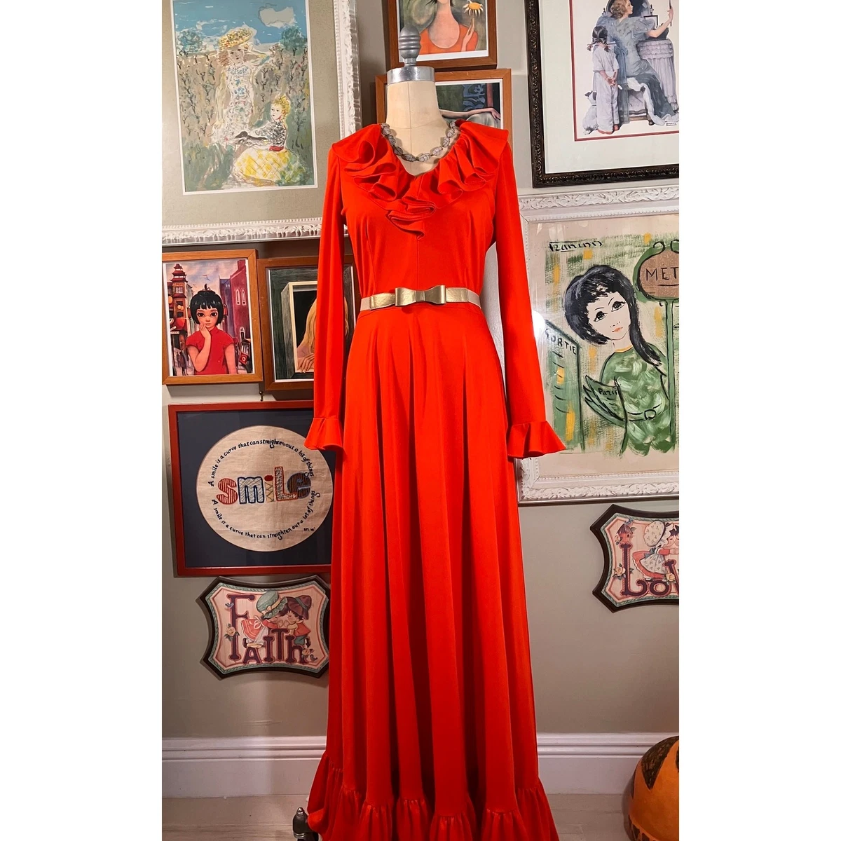 Original Maxi Vintage Dresses for Women for sale | eBay