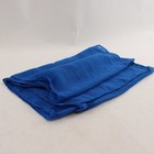 Lot of 2 Sheer Blue Lightweight Silk-Feel Scarves — photo 1