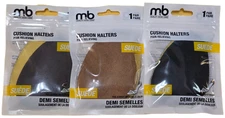 Moneysworth & Best Suede Cushion Halter 1 Pair Pick Your Color - Tan/Brown/Black