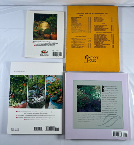 Lot Of 4 House Plants, Container Gardening, Plants Shade Themed Hardcover Books - Picture 5 of 15