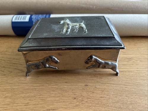 Vintage Trinket Box with Lid