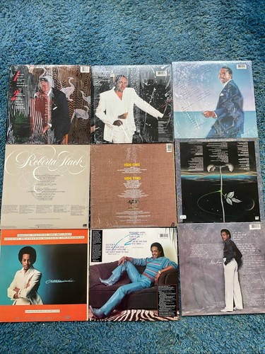 Freddie Jackson ,Roberta Flack,Peabo, Bryson 9 RECORD LP LOT EX - Picture 5 of 7