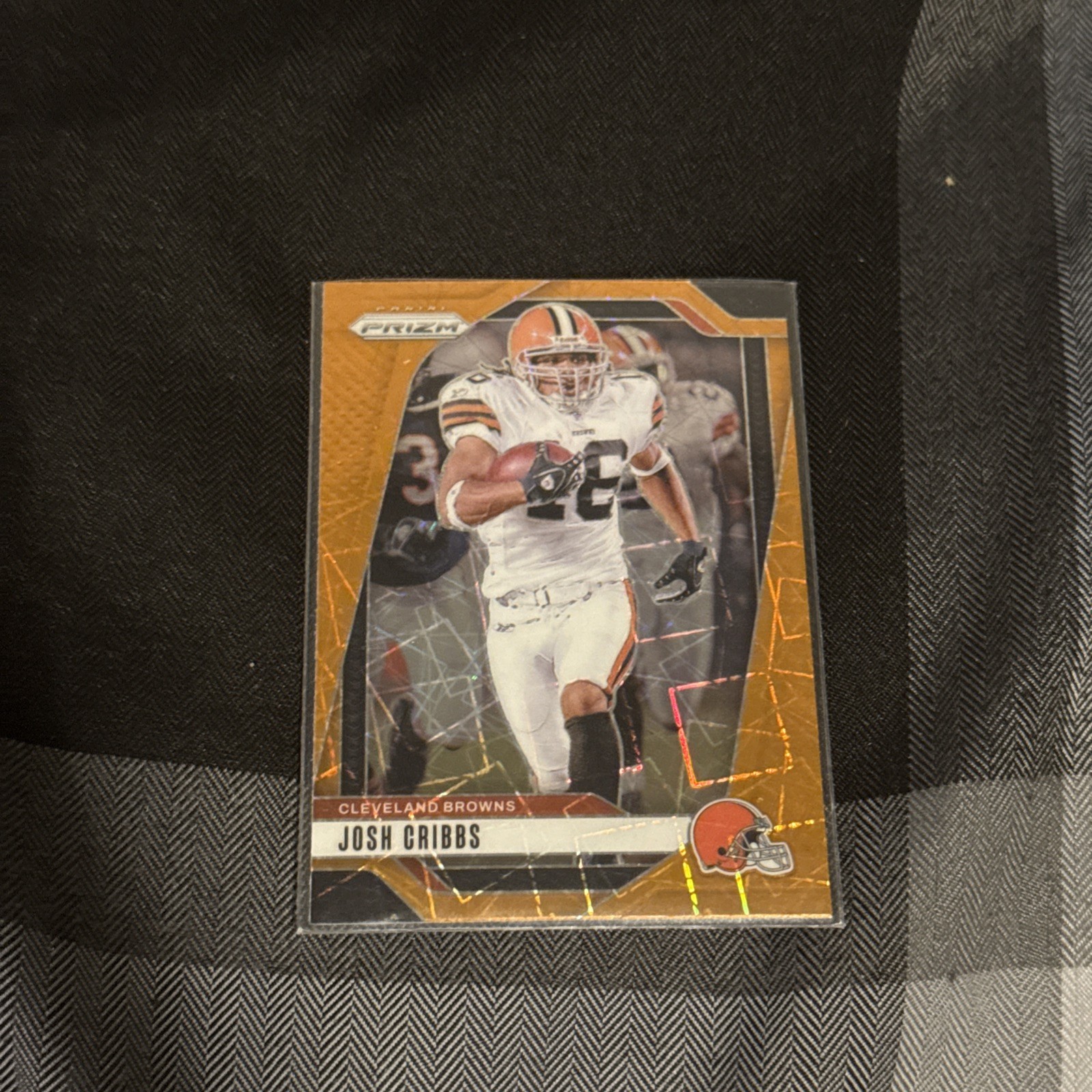 Josh Cribbs 2024 Panini Prizm Orange Lazer #72