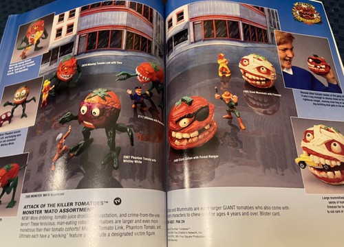 a 1991 & a 1992 MATTEL BOYS TOYS Catalog Hot Wheels HE-MAN Hook KILLER TOMATOES - Picture 6 of 22