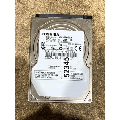Toshiba MK3276GSX 320 GB 2,5 Zoll SATA Interne Festplatte für Laptops