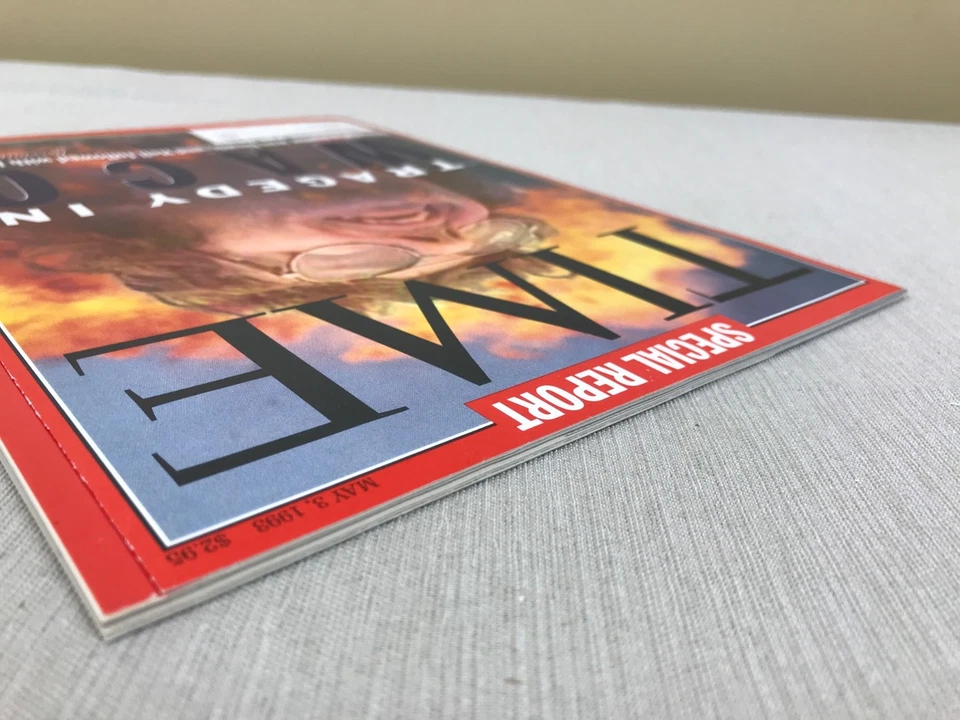 May 3 1993, Time Magazine TRAGEDY IN WACO David Koresh Cult, NICE CONDITION - Image 4 of 4