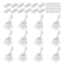 Vmaisi 12 Pack Cabinet Locks Child Safety Latches - Baby Proofing Cabinets
