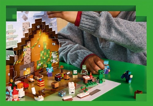 LEGO® Minecraft® Kind Adventskalender 2025 – Kinder Weihnachten Advent Kalender - Bild 7 von 8