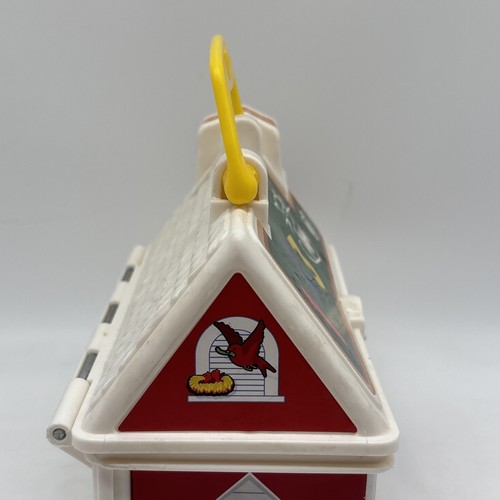 Vintage Mattel Fisher Price School House Lunch Box Carrrying Case Only! - Picture 9 of 19