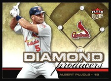 2006 Ultra Albert Pujols Diamond Producers #DP10 St. Louis Cardinals