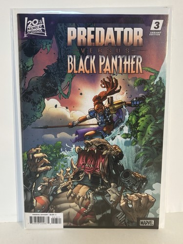 Complete Set Predator Versus Black Panther 1-4 Variant Covers - Picture 4 of 6
