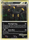 Pokemon Umbreon 10/90 Holo Rare HGSS Undaunted Pokemon Near Mint