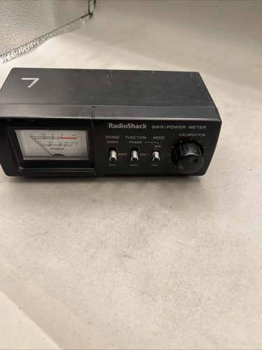 Vintage Radio Shack SWR Power Meter 3-30MHZ 2000W 21-534 CB/HAM - Zdjęcie 6 z 13