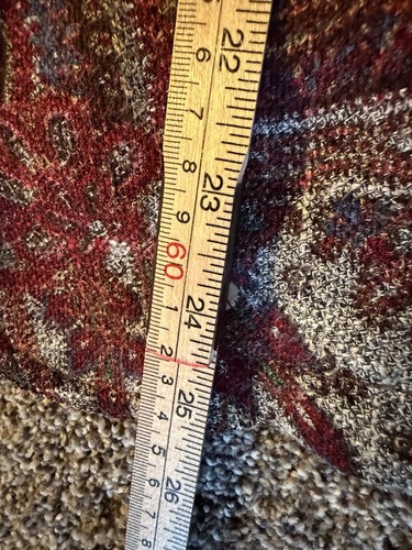 Coldwater Creek Button Front Herbst Stretch Jacke Paisley Damen Gr. M Gobelin - Bild 16 von 18
