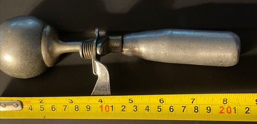 Vintage Eisportionierer ca. 1950 super Zustand und funktioniert reibungslos, robust - Bild 12 von 12