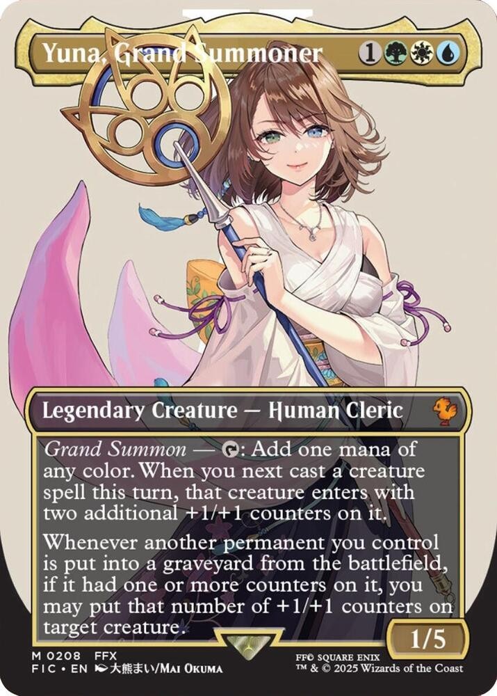 mtg ff 大召喚士、ユウナ foil M 2080 大召喚士、ユウナ [FIC] Foil 【BIGWEB | MTG】日本最大級の激安