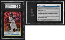 2019 Topps Update Debut Rainbow Foil Fernando Tatis Jr SGC 10 GEM Rookie RC