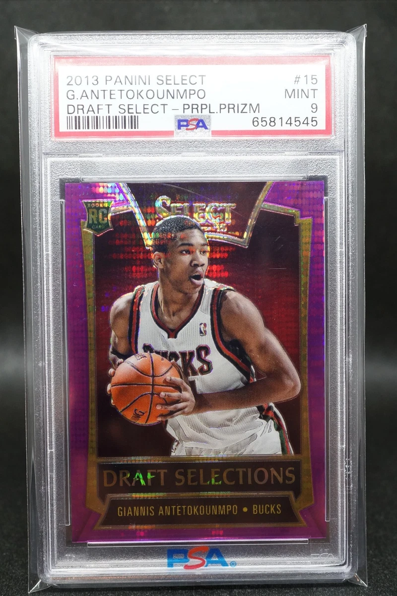 Giannis Antetokounmpo Basketball Grade 9 Rookie Sports Trading