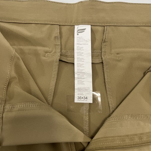 Pantalones Fabletics Hombre 36W 34L Caqui - Imagen 4 de 15