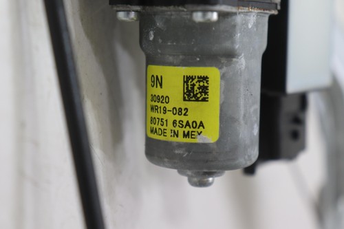 2022-2025 INFINITI QX60 FRONT LEFT DOOR WINDOW REGULATOR W/ MOTOR OEM 807016SA0A - Picture 11 of 12