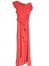 Davi&Dani Women’s Coral Maxi Dress Size small