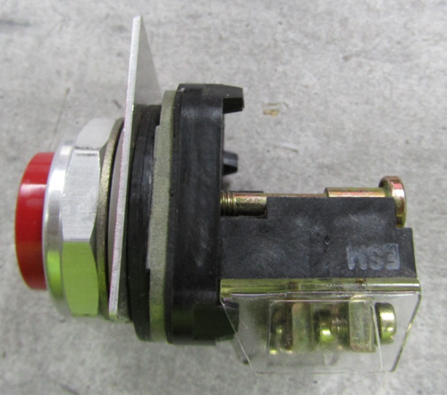 😏 ALLEN-BRADLEY RED PUSH BUTTON 15 VAC 13 VDC 800T-B - Picture 3 of 8