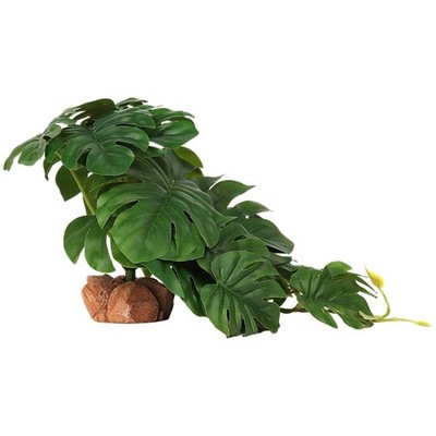 WOLEDOE Reptile Plants for Terrarium, Ball Python Tank Decor A-fake Monstera  | eBay