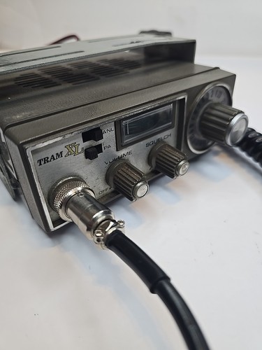 Tram XL CB Radio 23 Channels Cobra Microphone Mount Untested - Picture 8 of 19