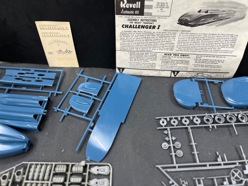 Revell Mickey Thompson Challenger Bonneville Land Speed 1962 1/25 KIT McM - Foto 7 di 12