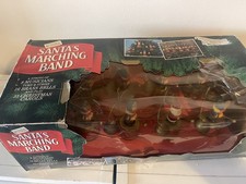 1991 MR CHRISTMAS Santa's Marching Band Musical Bells Plays 35 Carols Works