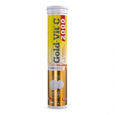 Gold-Vit C 2000 20 Brausetabletten (Zitronengeschmack)