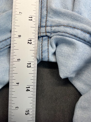 BDG Jeans - Damen Größe 24 - Blau - Relaxed Fit - Plissee (3969) - Bild 10 von 18
